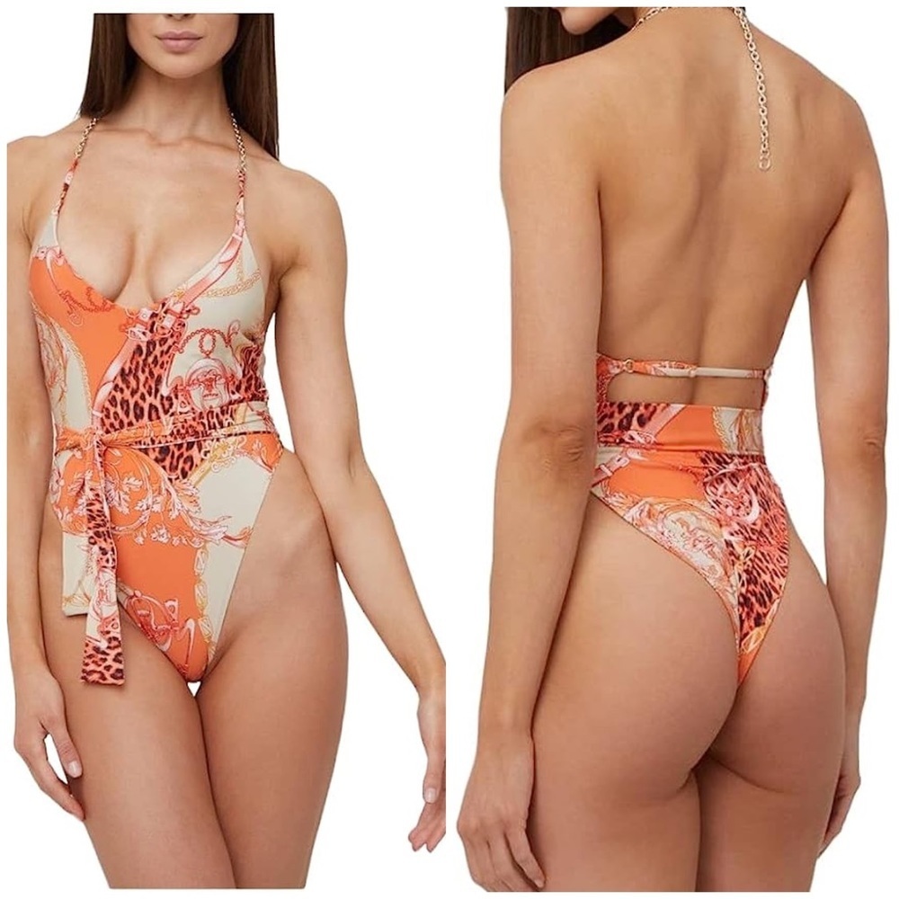 New GUESS One Piece Swimsuit SZ S